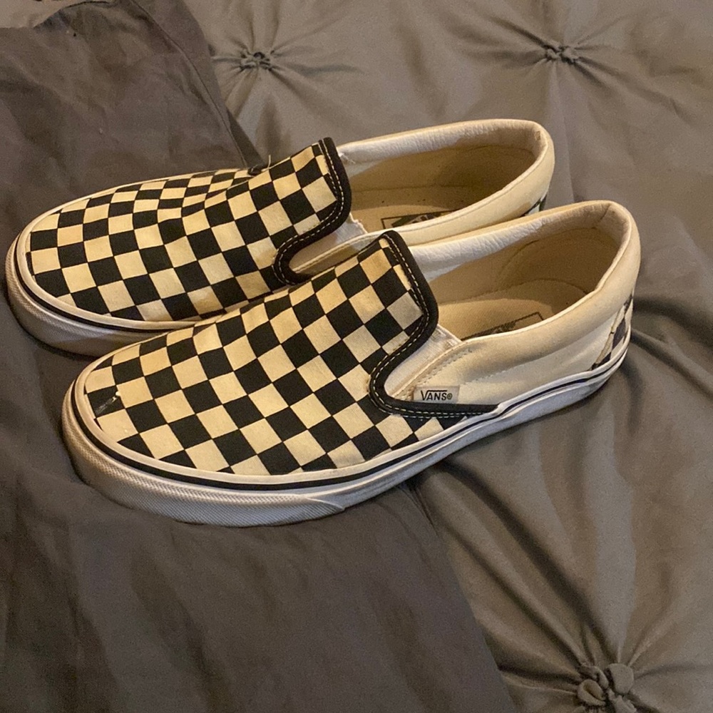 Checkered vans